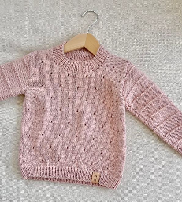 Eyelet Jumper pattern