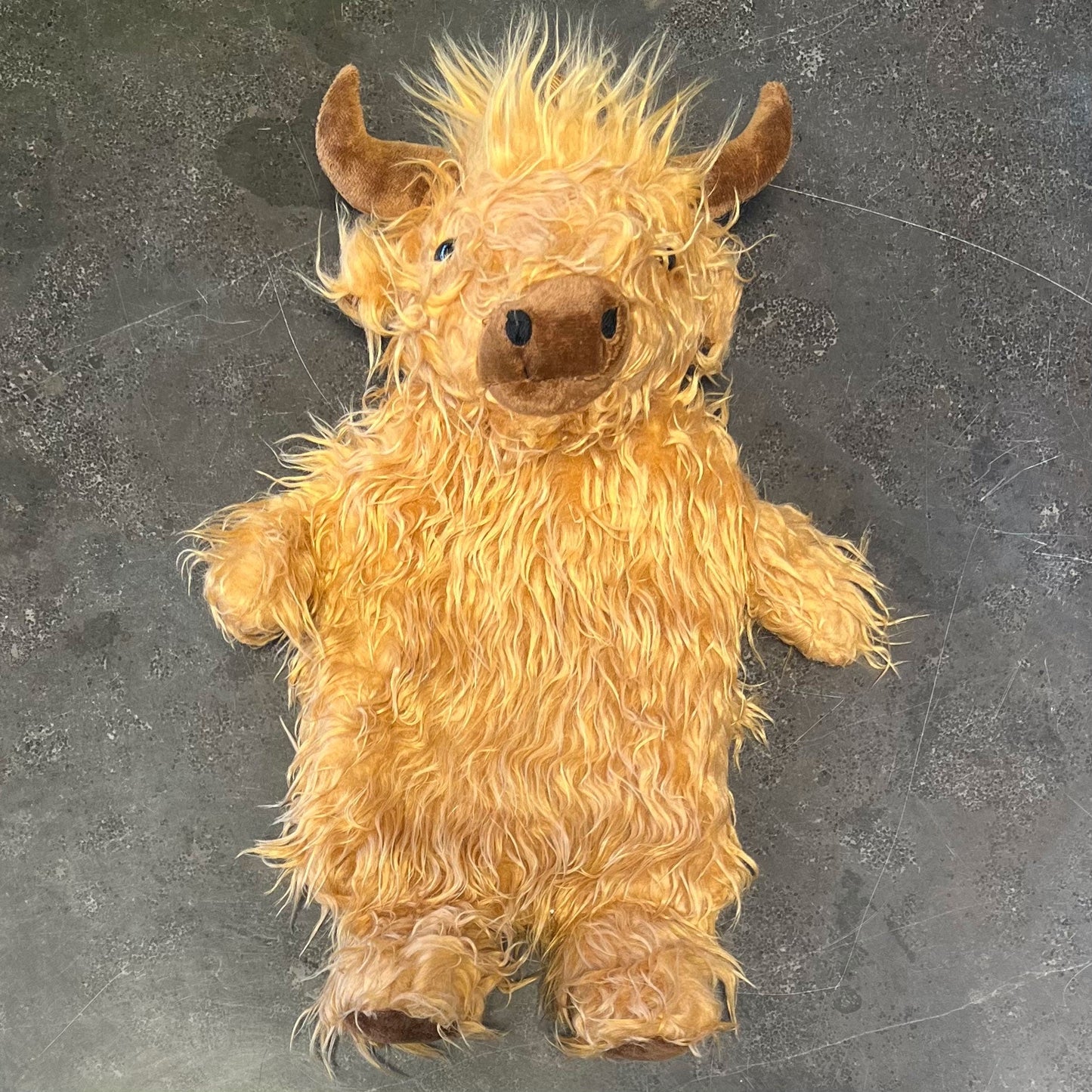 Hamish The Highland Cow Hot Water Bottle Cover (Bottle Included)