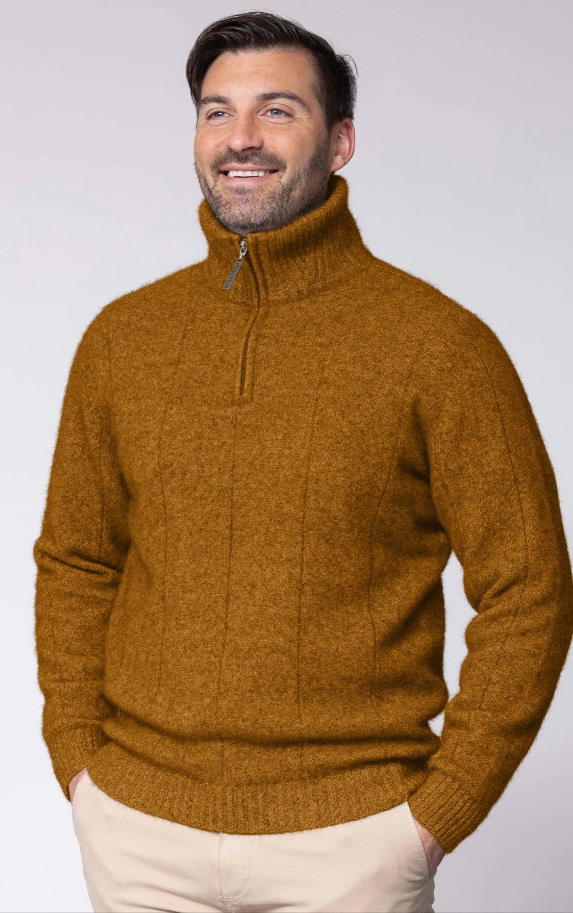 Javelin Zip Neck Jumper