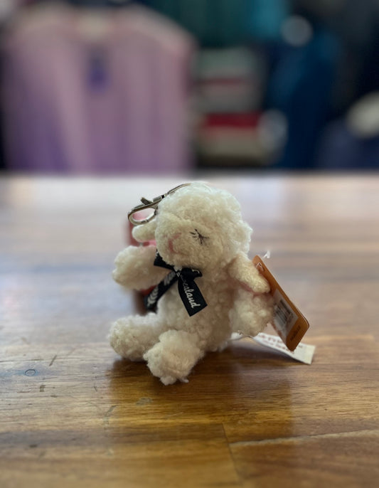 Toy Keyring Sleeping Lamb