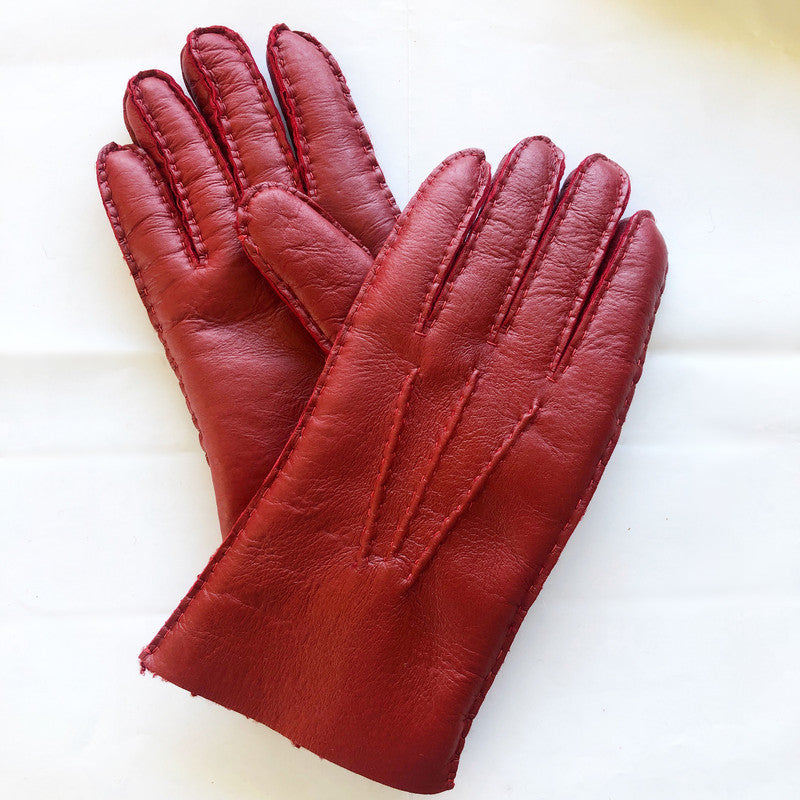 Hand Stitched Lambskin Gloves
