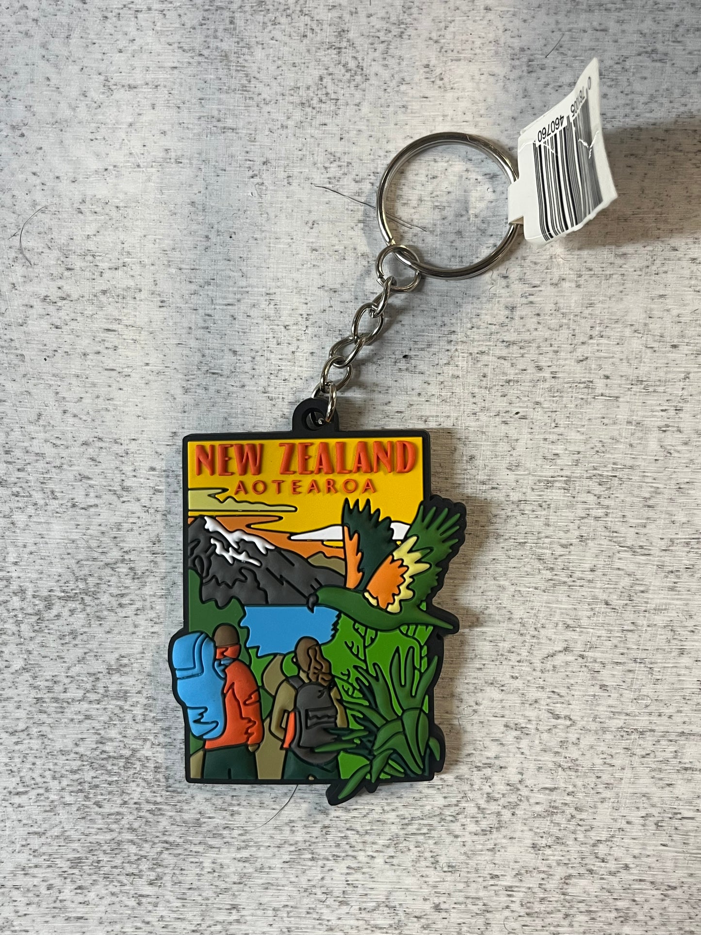 New Zealand Keychain