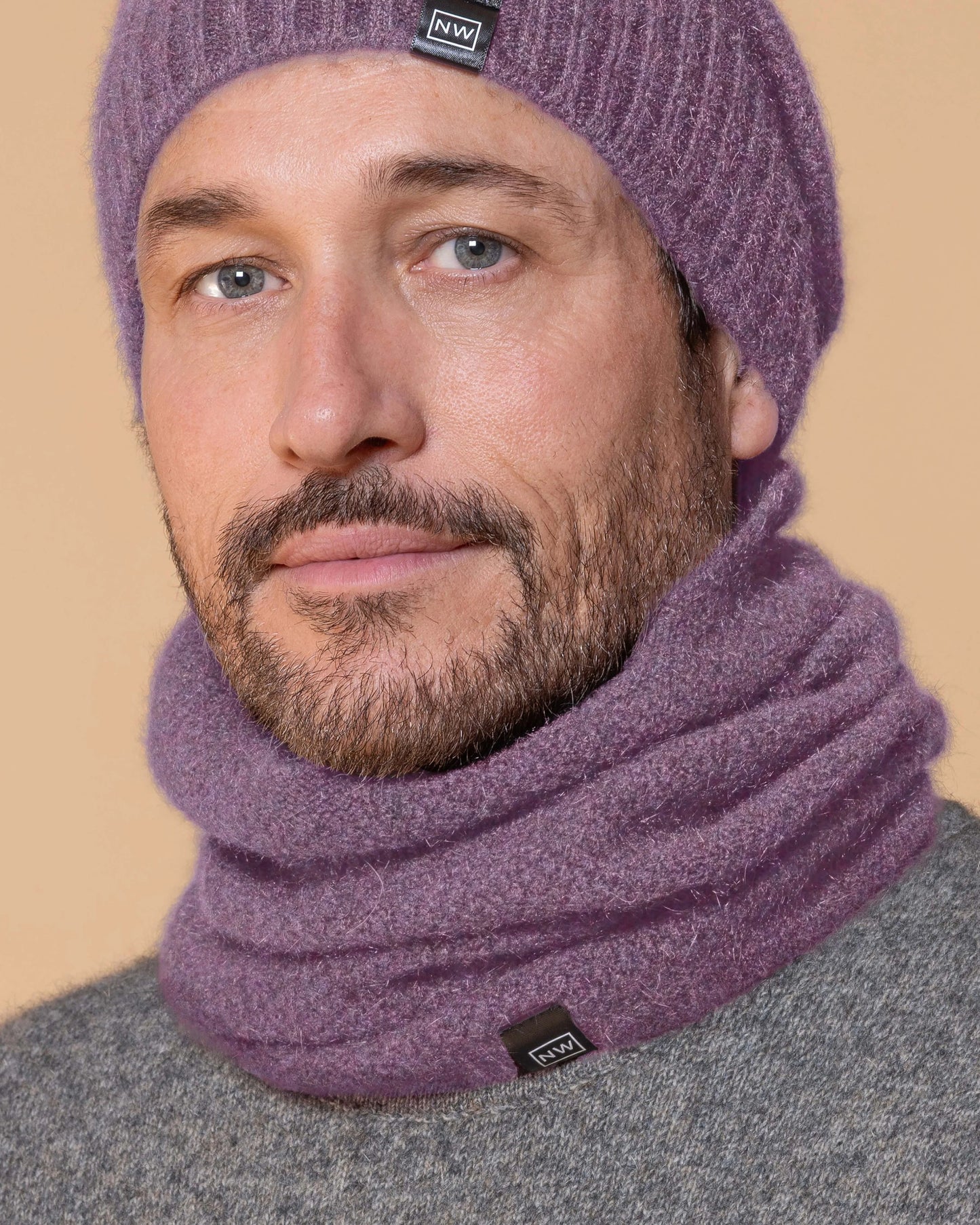 Moss Stitch Neck Warmer