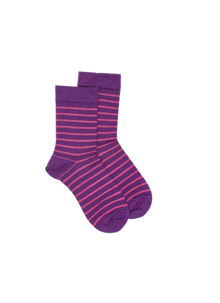 Kids Fine Stripe Sock