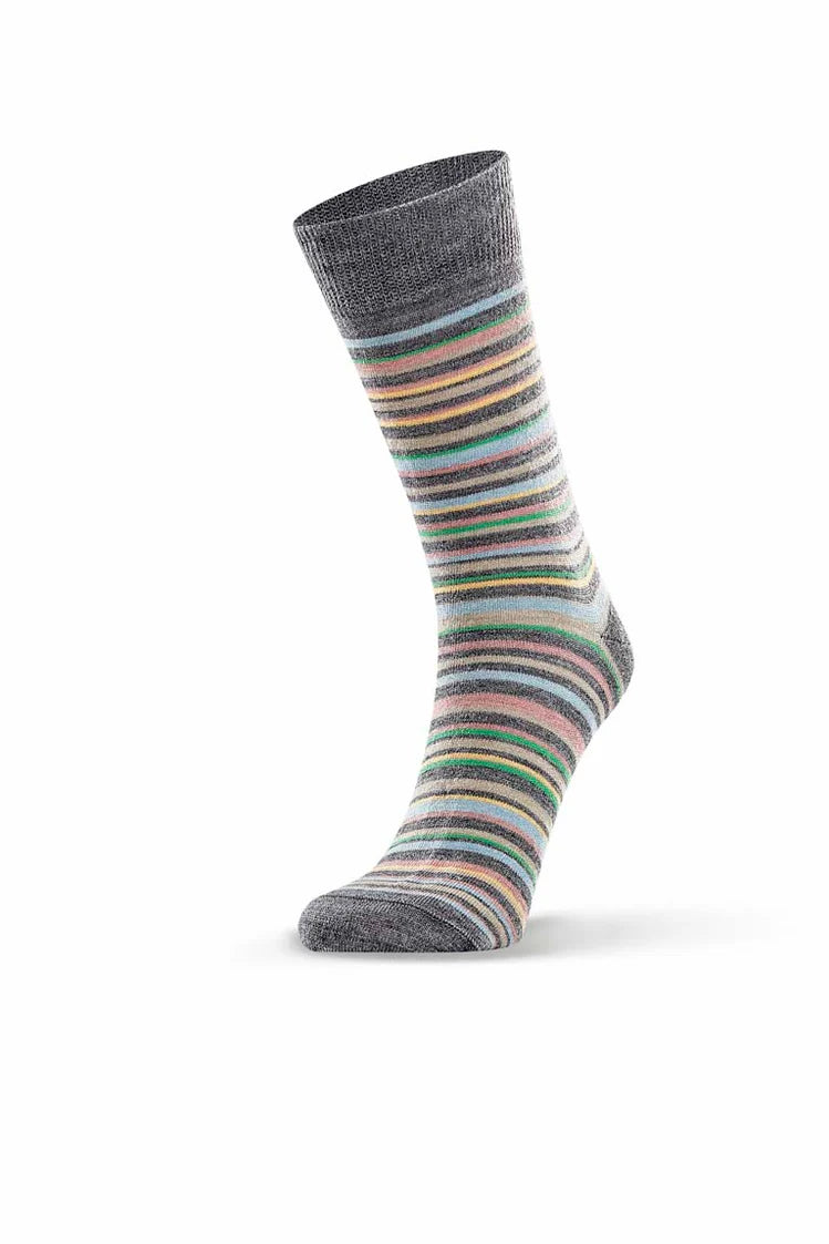 Fine Line Stripe Sock