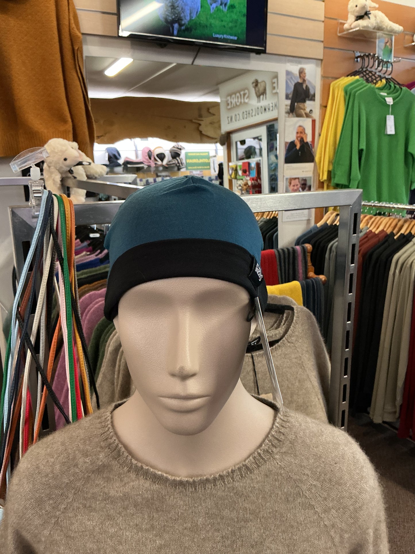 Reversible Fine Merino Beanie