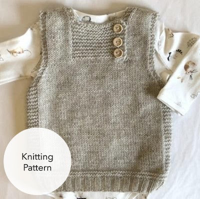 August Vest pattern