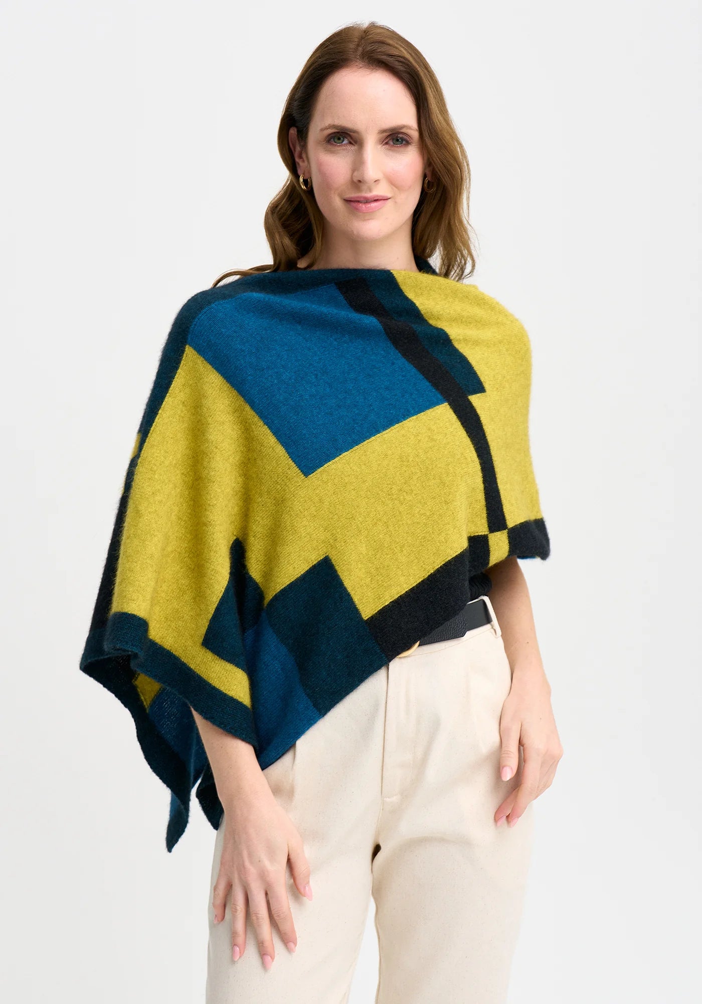 Possum Merino Empress Poncho Merinomink