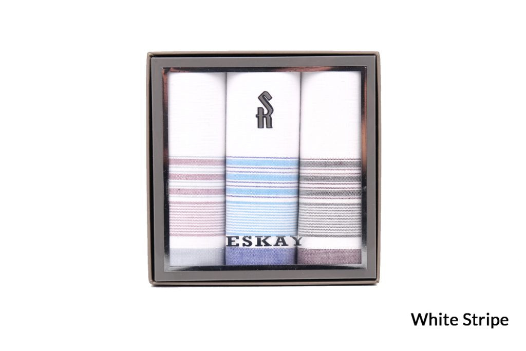 Gift Boxed Men's Hankies 3pk