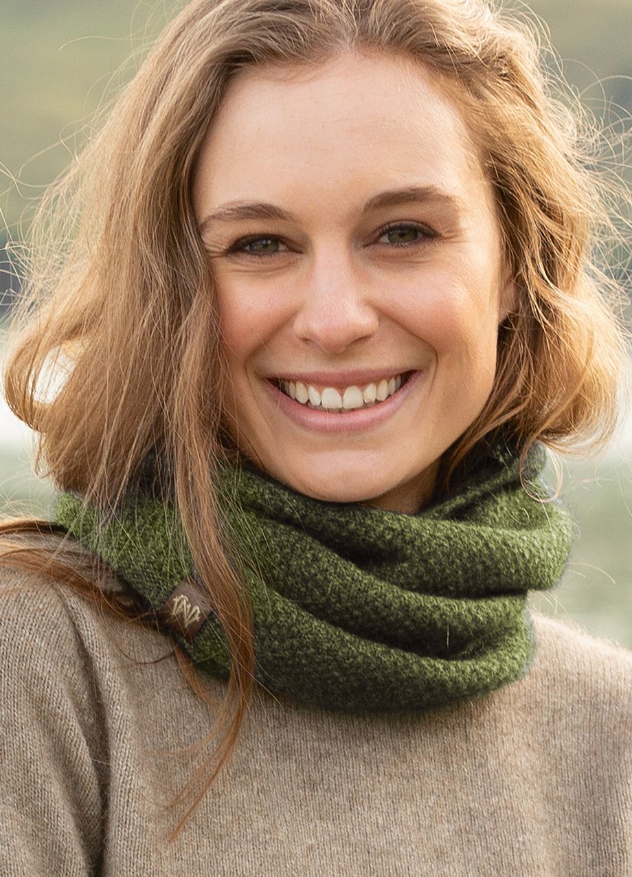 Moss Stitch Neck Warmer