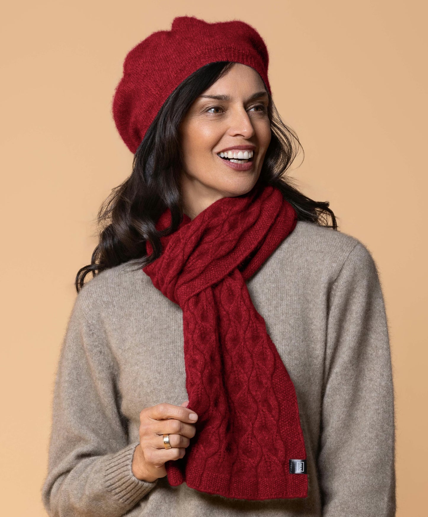 Liz Leaf Scarf