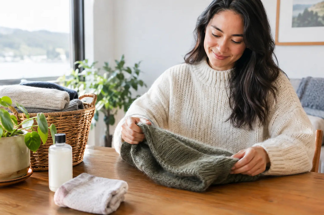 Natural Fibre Care Guide for Cosy Knitwear