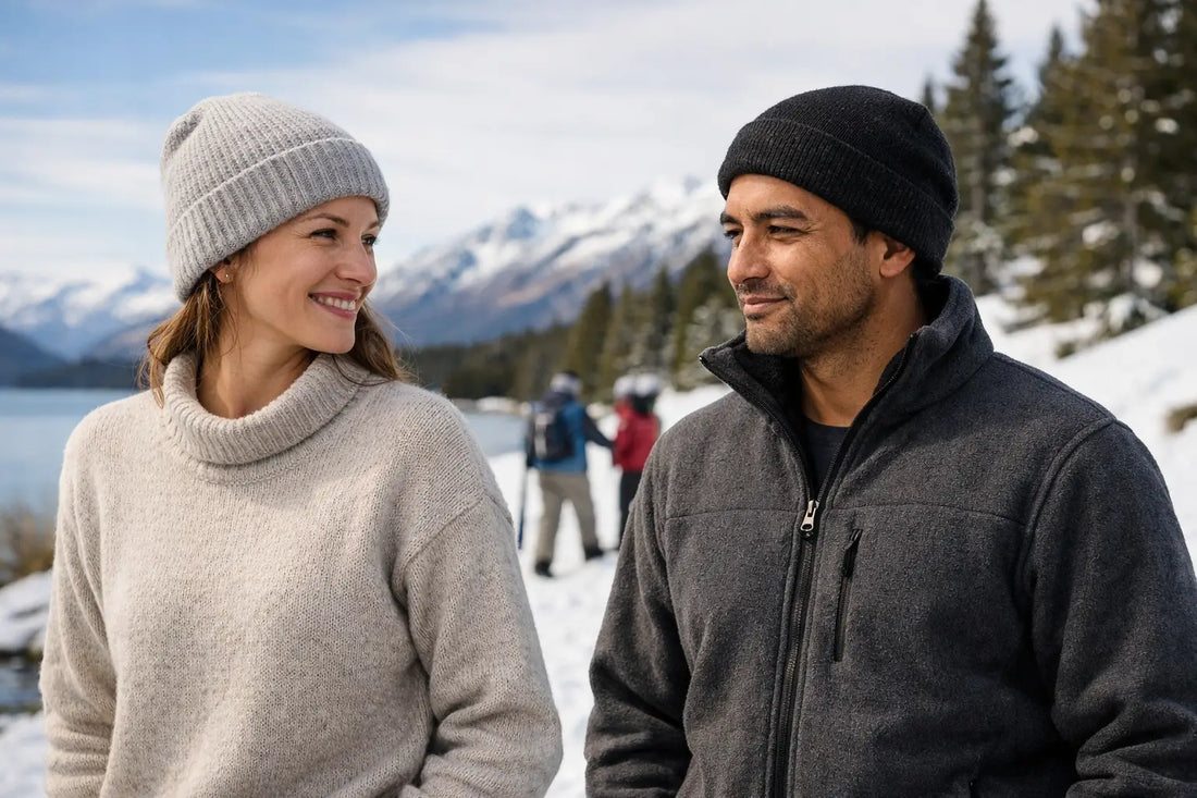 Merino Knitwear vs Fleece Jackets for Winter