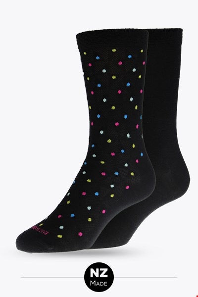 Merino Neon Pop 2 Pack Socks