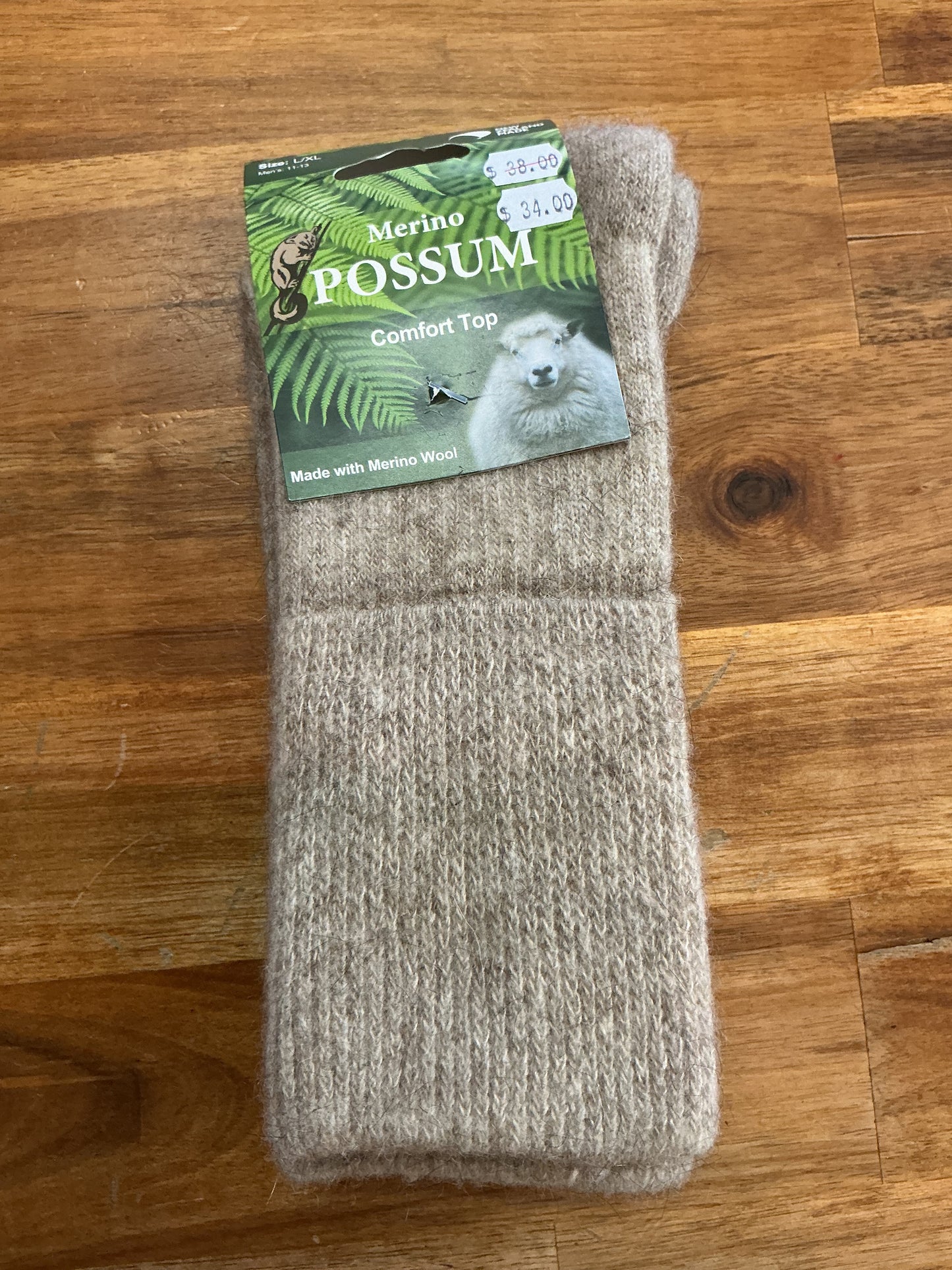Possum Heavyweight Health Sock