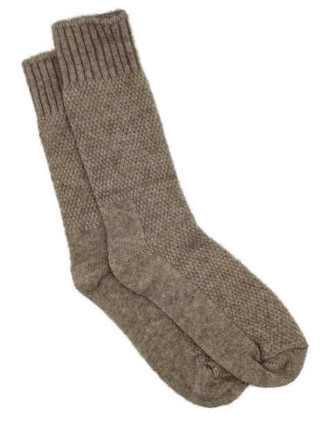 Waffle Possum & Merino Socks