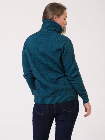 Teak Half Zip Jumper