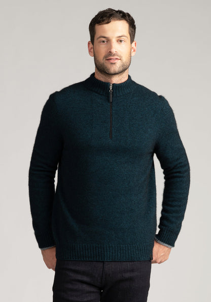 Half Zip With Stripes