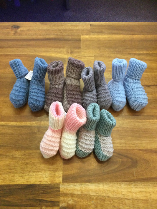 Assorted Merino Booties