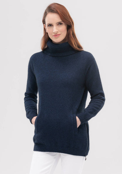 Zip Tunic Sweater