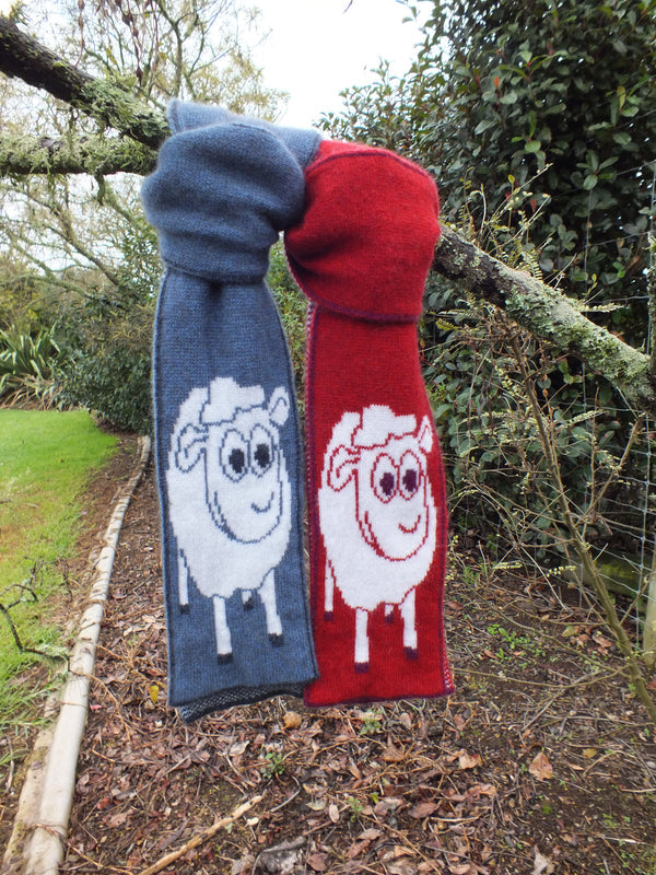 Cosy Kiwi Little Lamby Scarf