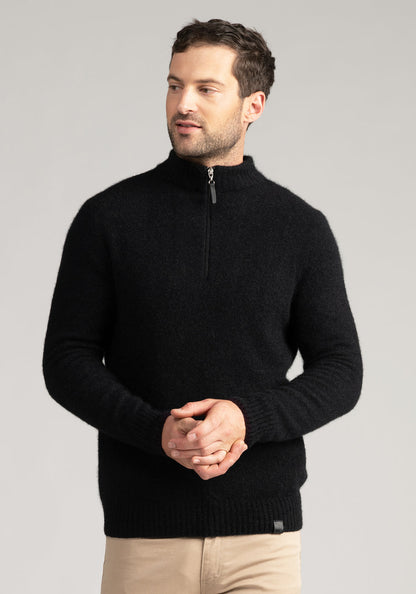 Half Zip With Stripes