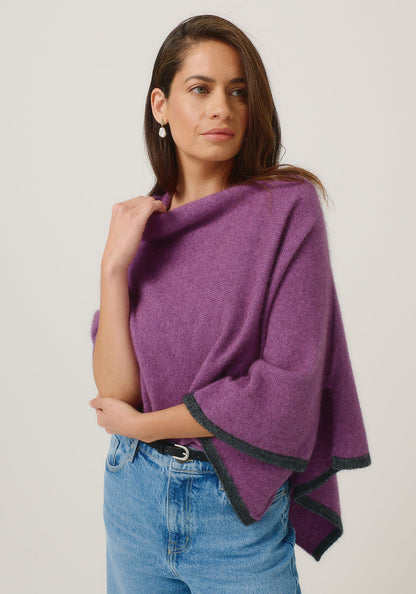 Two Tone Poncho