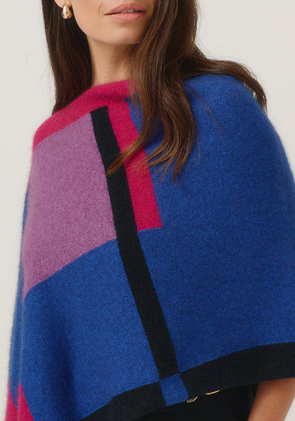 Possum Merino Empress Poncho Merinomink