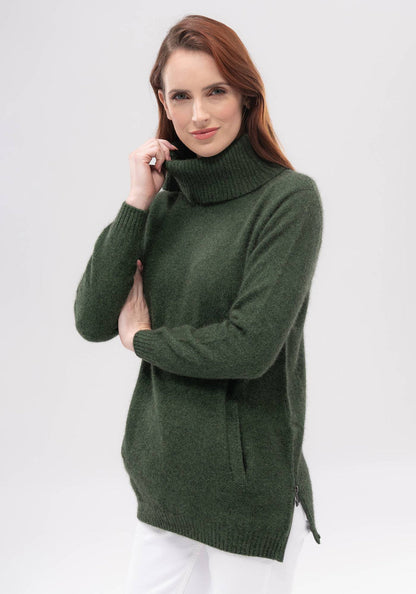 Zip Tunic Sweater
