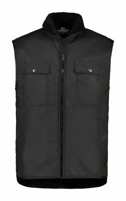 Sleeveless Oilskin Vest