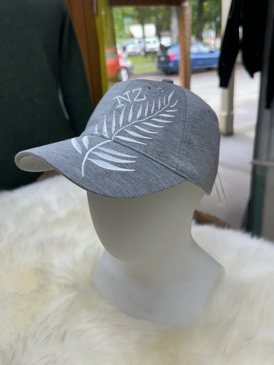 Light Grey NZ Fern Cap