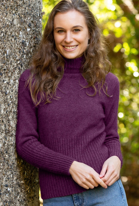 Rib Turtle Neck