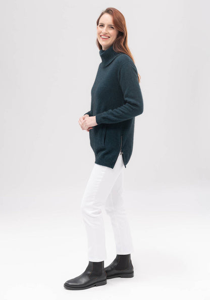 Zip Tunic Sweater