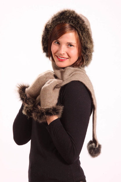 Fur Trim Gloves