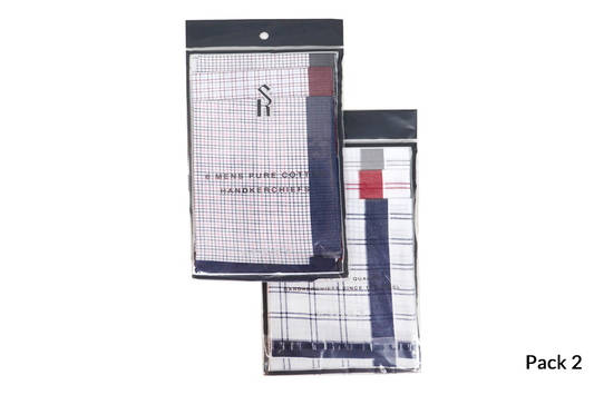 Mixed Hankies 6pk