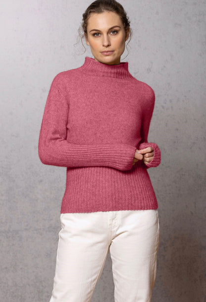 Rib Turtle Neck