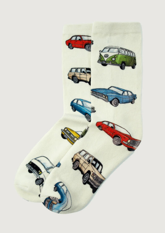 Vintage Car Socks