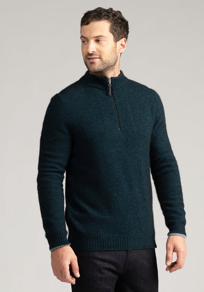 Half Zip With Stripes