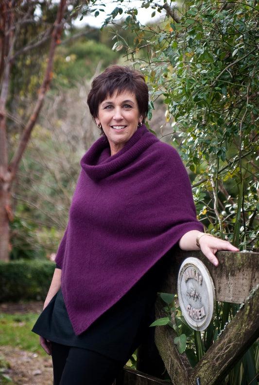 Cowl Neck Poncho