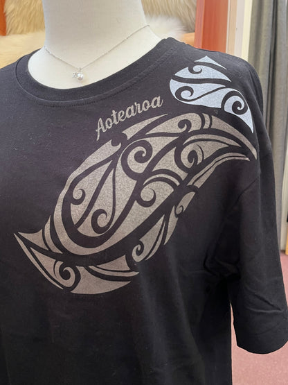 Ta Moko Black Tee