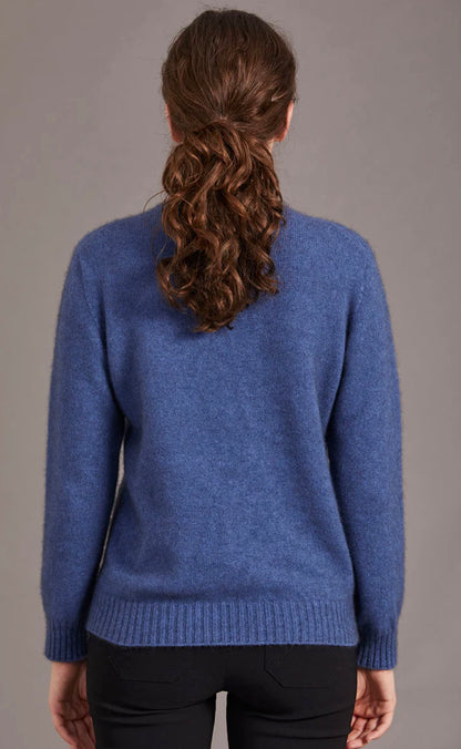 Lace Detail Crew Neck Jumper