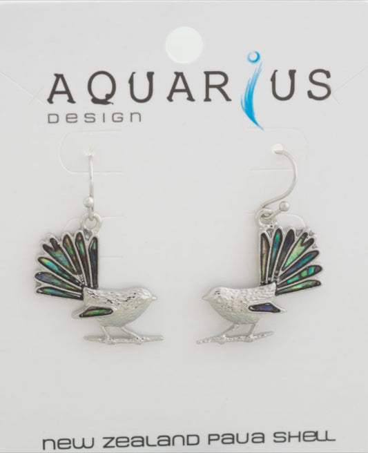 Paua Fantail Earrings