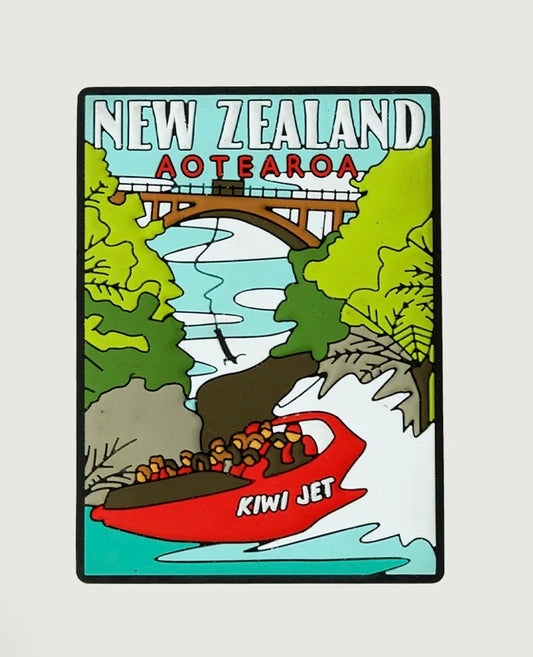 Kiwi Jet Fridge Magnet