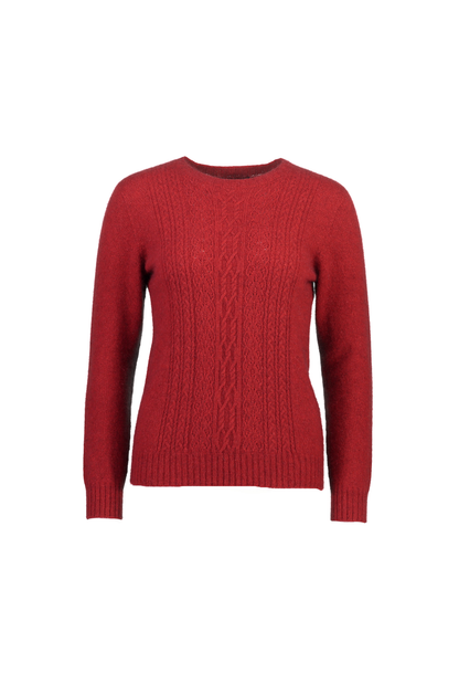 Lace Detail Crew Neck Jumper