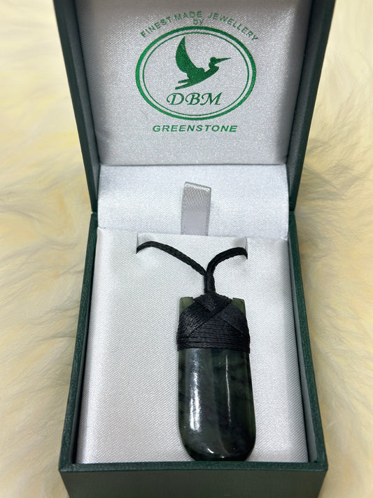 Greenstone Toki Pendant (45mm)