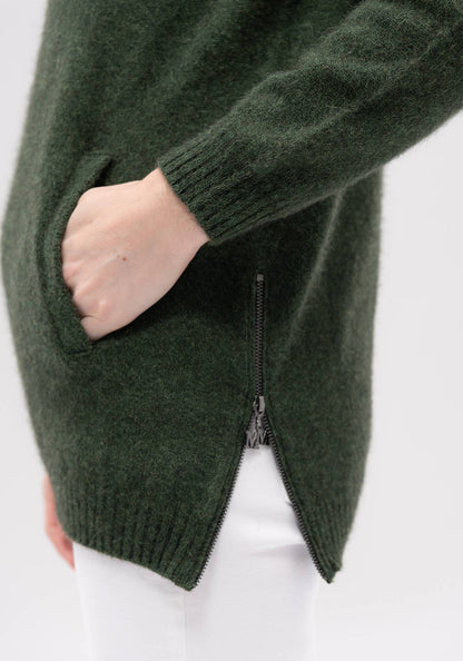Zip Tunic Sweater