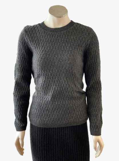 Lace Detail Crew Jumper