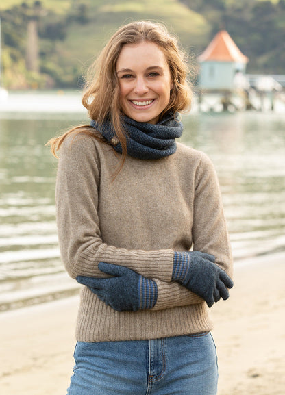 Rib Turtle Neck