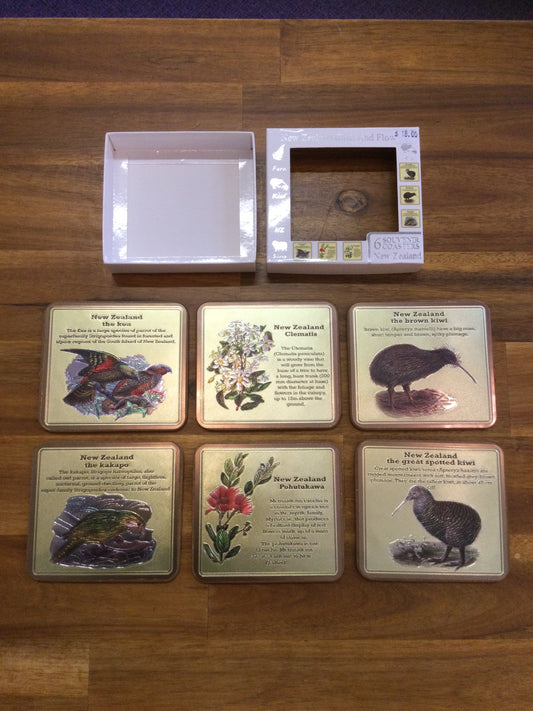6 Souvenir Coasters