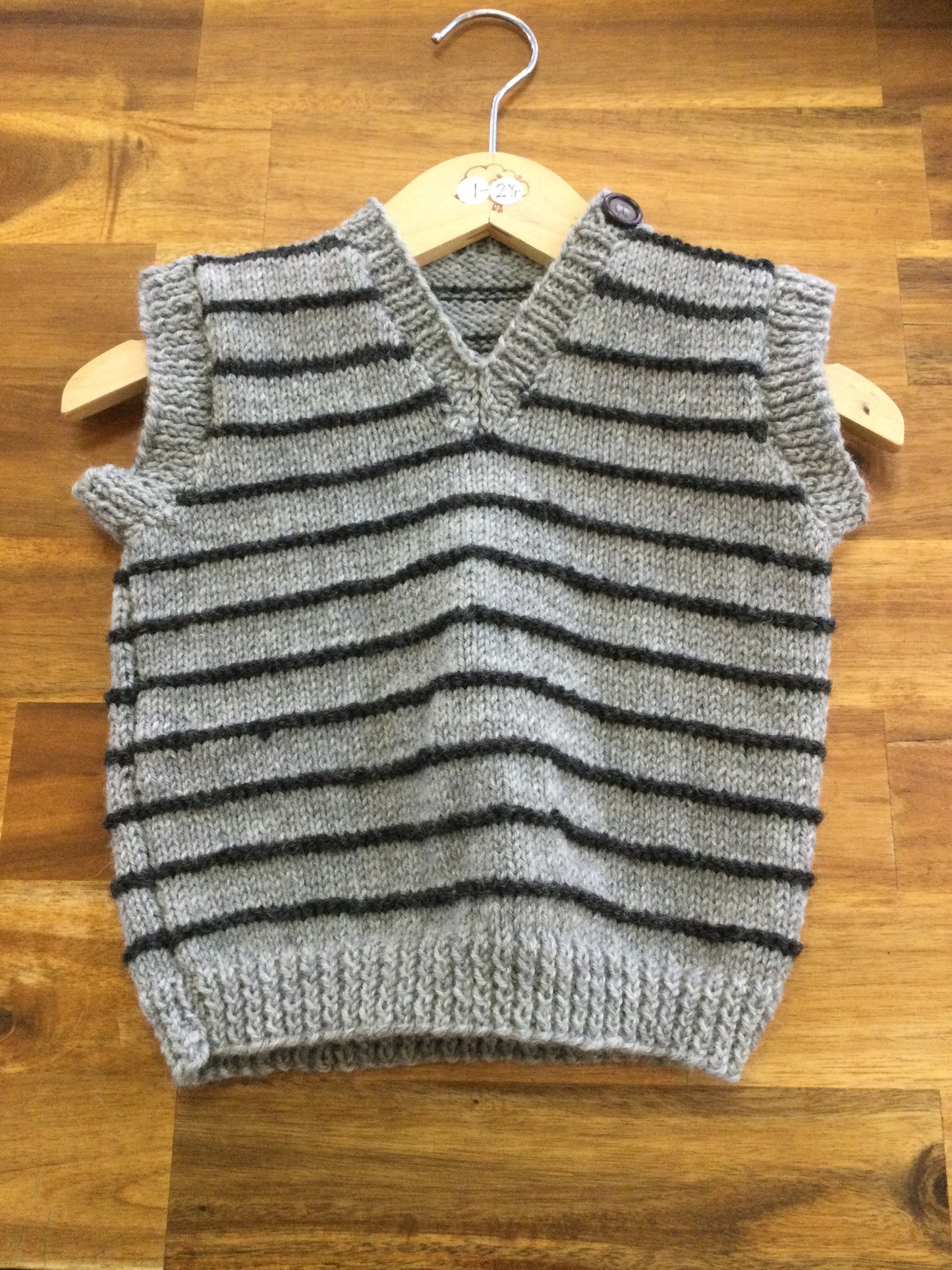 Toddler’s Wool Vest